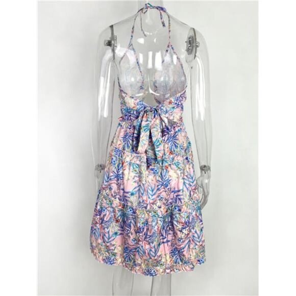 Full Size Cutout Halter Neck Cami Dress Plus Size - Picture 8 of 14